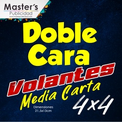Volantes Doble Cara Full...