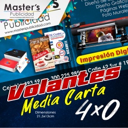 Mil Volantes Media Carta...