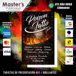 Tarjetas de presentación...