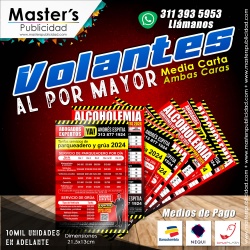 Volantes al por Mayor Media...